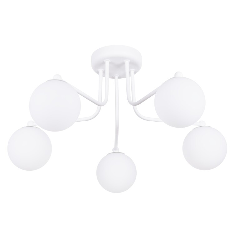 Kronleuchter VANZ 5 weiß