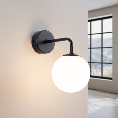 Wandlampe VANZ 1 schwarz
