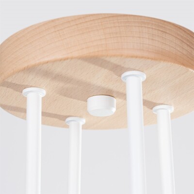 Kronleuchter SORC 4 weiß