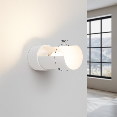 Wandlampe MELO weiß