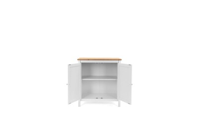 Kommode Oslo 1 - in Weiß und Artisan Oak
