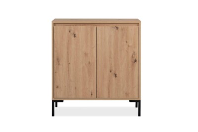 Kommode Genf 01A - Griffloses Design in Artisan Eiche