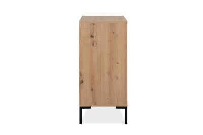 Kommode Genf 01A - Griffloses Design in Artisan Eiche