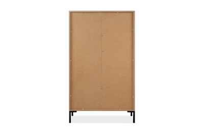 Highboard Genf 53A - Griffloses Design in Artisan Eiche