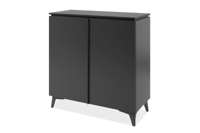 Kommode Gent 01A in Schiefer dunkel / anthrazit