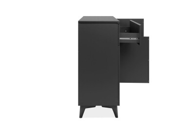 Kommode Gent 01B in Schiefer dunkel / anthrazit