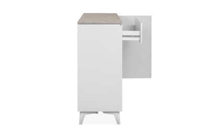 Sideboard Gent 51A in Sandstein / weiß