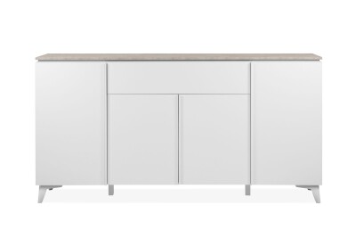 Sideboard Gent 51A in Sandstein / weiß