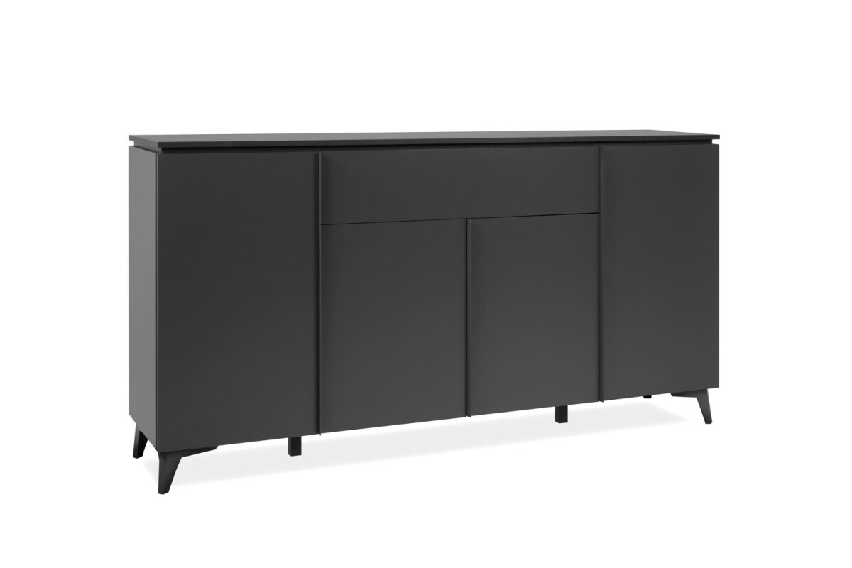 Sideboard Gent 51A in Schiefer dunkel / anthrazit, 377,99 €