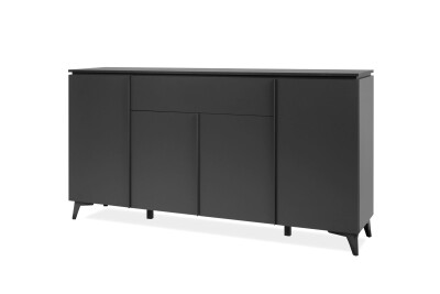Sideboard Gent 51A in Schiefer dunkel / anthrazit
