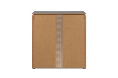 Kommode Lyon 01A in Matera / weiß Hochglanz