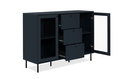 Kommode Miami 01A in Navy blau
