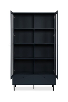 Vitrine Miami 52A in Navy blau