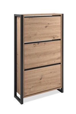 Schuhkipper Portland 49A in Dekor Artisan Oak / anthrazit