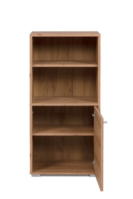 Regal Stockholm 20C in Artisan Oak - mit 2 Fächern und 1 Tür