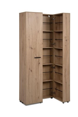 Schuhschrank Madrid 02A Artisan Oak - Platz für bis zu 30 Paar Schuhe