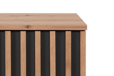 Highboard Jakarta 53A in Artisan Eiche / anthrazit