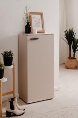 Schuhschrank Osaka 02B in Samt - Platz für bis zu 12...