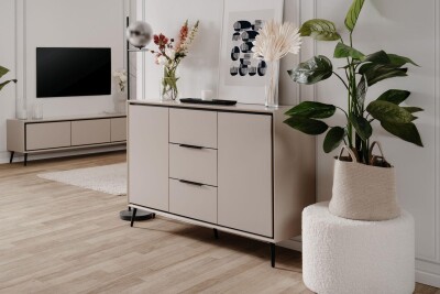 Kommode Aurora 01B  sand / greige