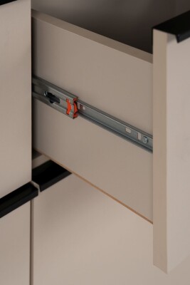 Highboard Aurora 53A  sand / greige