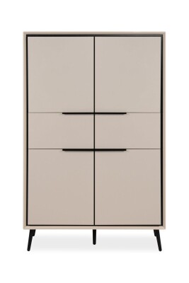 Highboard Aurora 53A  sand / greige