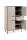 Highboard Aurora 53A  sand / greige