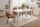 Esstisch Ausziehbar Bromley 80B weiß
