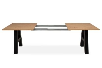 Esstisch Ausziehbar Grazia 80A Dekor Artisan Oak / schwarz