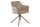 Stuhl 2er Set Riley 70A  Microfaser Vintage + Teddy beige / Holzoptik