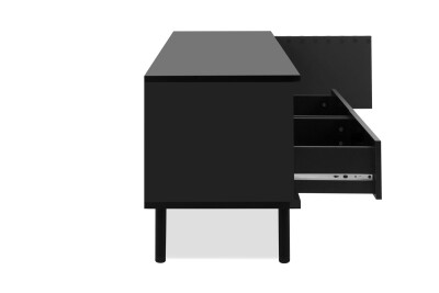 TV-Board Milan 56A  schwarz / Dekor Artisan Oak