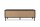 TV-Board Milan 56A  schwarz / Dekor Artisan Oak
