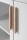 Sideboard Siena 51A in steingrau / Dekor Jackson Hickory