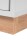 Sideboard Siena 51A in steingrau / Dekor Jackson Hickory