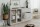 Sideboard Siena 51A in steingrau / Dekor Jackson Hickory