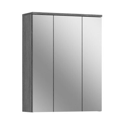 Breeze Spiegelschrank   B/H/T 60x77x21 in Rauchsilber