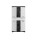 Vista Badmidischrank  B/H/T 74x141x31 in Rauchsilber