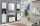 Vista Spiegelschrank inkl. Beleuchtung  B/H/T 60x79x18 in Rauchsilber