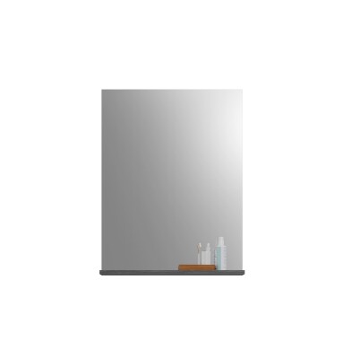 Vista Badkombination  B/H/T 186x191x34 in Rauchsilber
