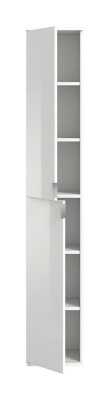 Vision X Garderobenkombination  B/H/T 60x193x34 in weiß
