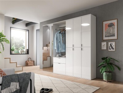 Vision X Spiegelschrank  B/H/T 61x193x34 in weiß