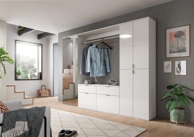 Vision X Spiegelschrank  B/H/T 61x193x34 in weiß