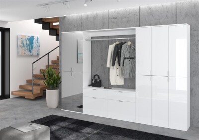Vision X Schuhkommode  B/H/T 61x99x34 in weiß
