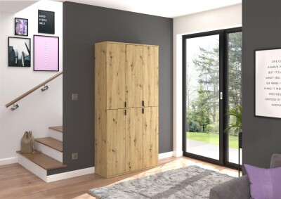 Vision X Hochschrank  B/H/T 30x193x34 in Artisan Eiche