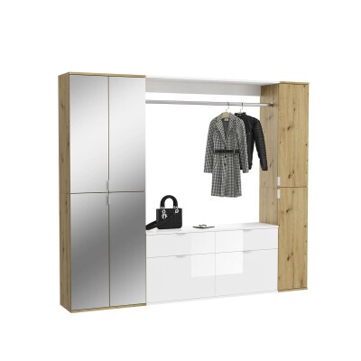 Vision X Garderobenkombination  B/H/T 212x193x34 in...