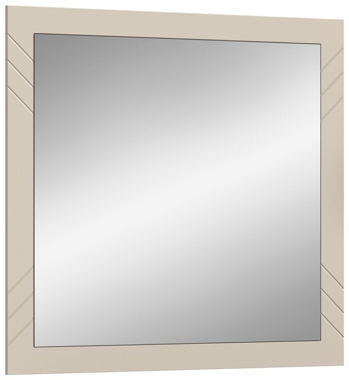 Memo Spiegel  B/H/T 80x80x2 in sandbeige