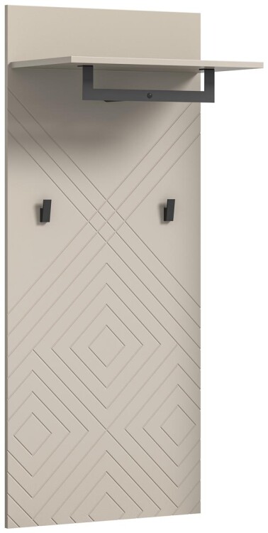 Memo Garderobenpaneel  B/H/T 60x140x35 in sandbeige