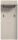 Memo Garderobenpaneel  B/H/T 60x140x35 in sandbeige
