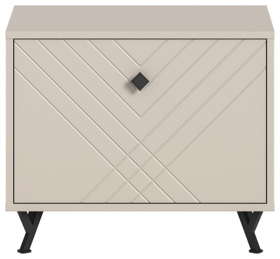 Memo Sitzbank  B/H/T 60x50x35 in sandbeige matt