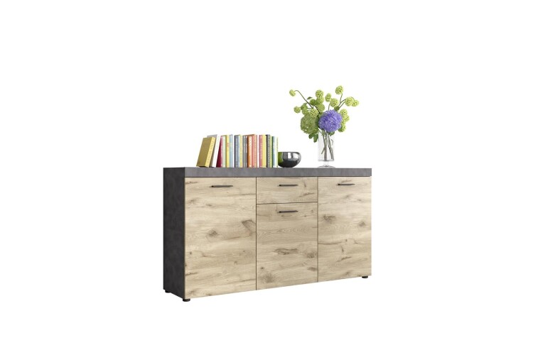Dash Sideboard  B/H/T 160x89x40 in Matera und Nox Oak