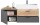 Forge Waschtisch inkl. Waschbecken  B/H/T 140x62x46 in Nox Oak